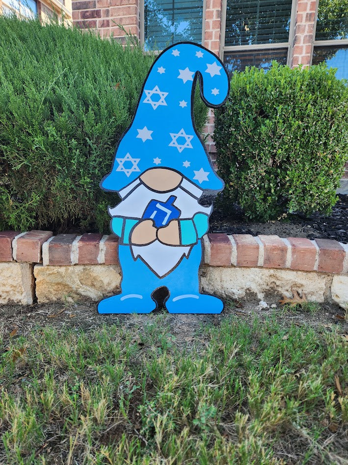 Hanukkah Gnome Yard Art