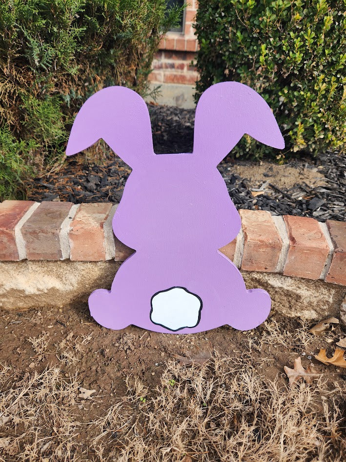 Customized Bunny Yard Art