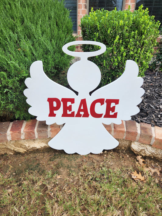 Angel Holiday Yard Art